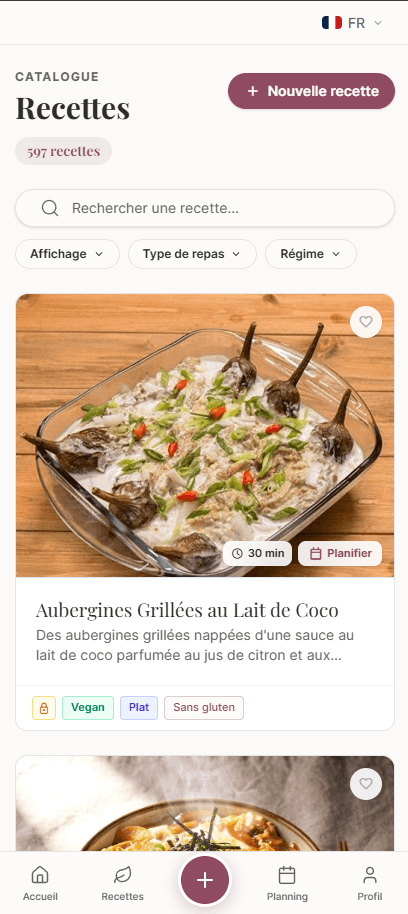 Recettes
